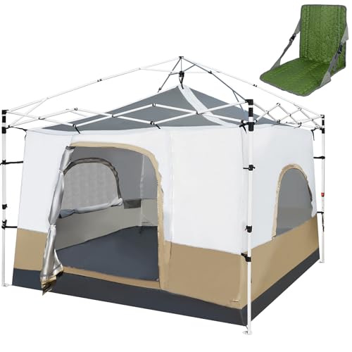 REDCAMP Canopy Inner Tent and Foldable Stadium Seat Cushion...