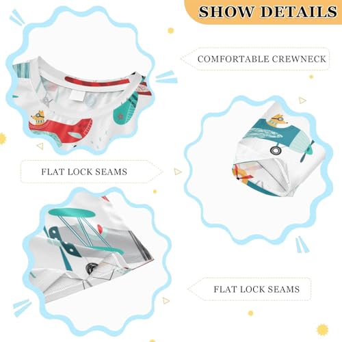 Image of CaTaKu Boys Swim Shirt Long Sleeve Rash Guard for Boys Toddler Rashguard Water Sun Shirt UPF+ 50 Swimwear