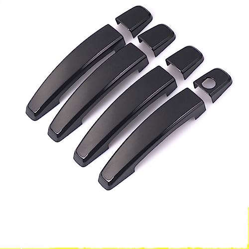 Garniture poignée de porte chromée noire Chevrolet pour rénover carrosserie