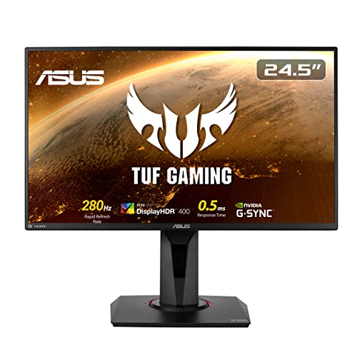 ※訳ありASUS ゲーミングモニター VG258QM 280hz 24.5 ASUS TUF Gaming VG258QM - 24.5 Inch FHD Gaming Screen - TN