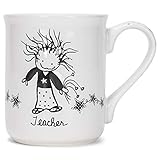 Enesco Children of the Inner Light Teacher Stoneware Gift Mug, 16 oz.