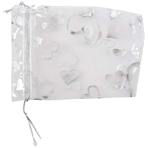 Basage - Sacchetto in organza, 25 pezzi, 12 x 10