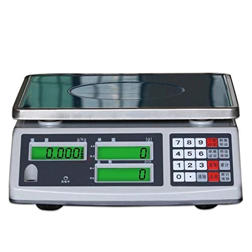 Báscula electrónica digital 30kg precisión 0.1g miniatura 1