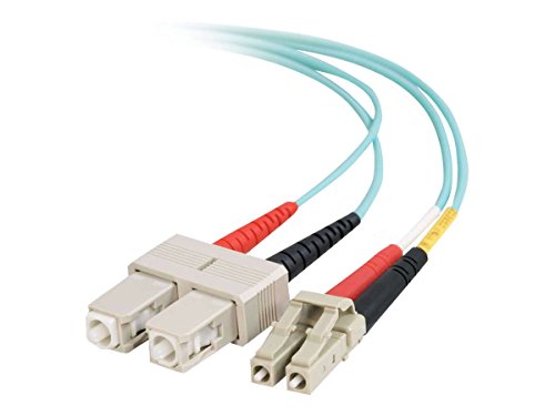 Cable de fibra óptica de 5 m 10 Gb Base-SR LC/SC multimodo dúplex 50/125