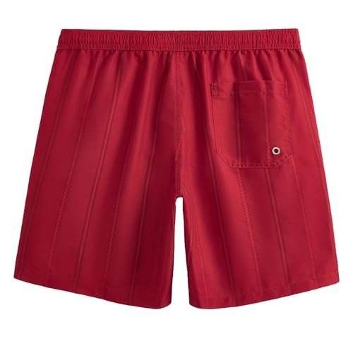 Image of maamgic Mens Swim Trunks Quick Dry Swim Shorts with Mesh Lining Funny Swimwear Bathing Suits 7inch