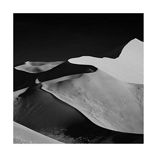 Trademark Fine Art Abstract Dunes Black by Mathilde Guillemot, 35x35