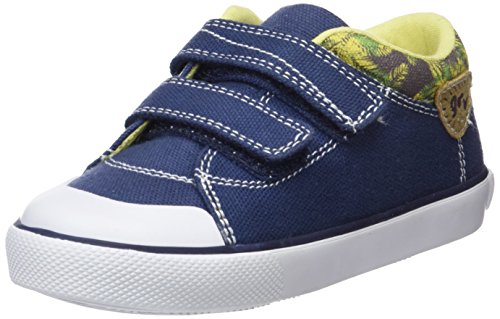 Garvalín 182808, Zapatillas para Niños, Azul (Vaquero/Lona), 34 EU
