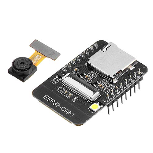 Image of Robocraze ESP32-CAM ESP32 Camera Development Board | OV2640 2MP Sensor with WiFi & Bluetooth, 4MB Flash & PSRAM for IoT Vision Applications | Smart Surveillance Module, Compact Design (Pack of 5)