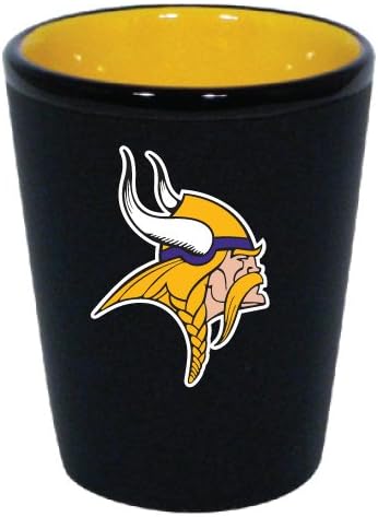 HUNTER Minnesota Vikings 1.5 Oz Two-Tone Ceramic Shot Glass