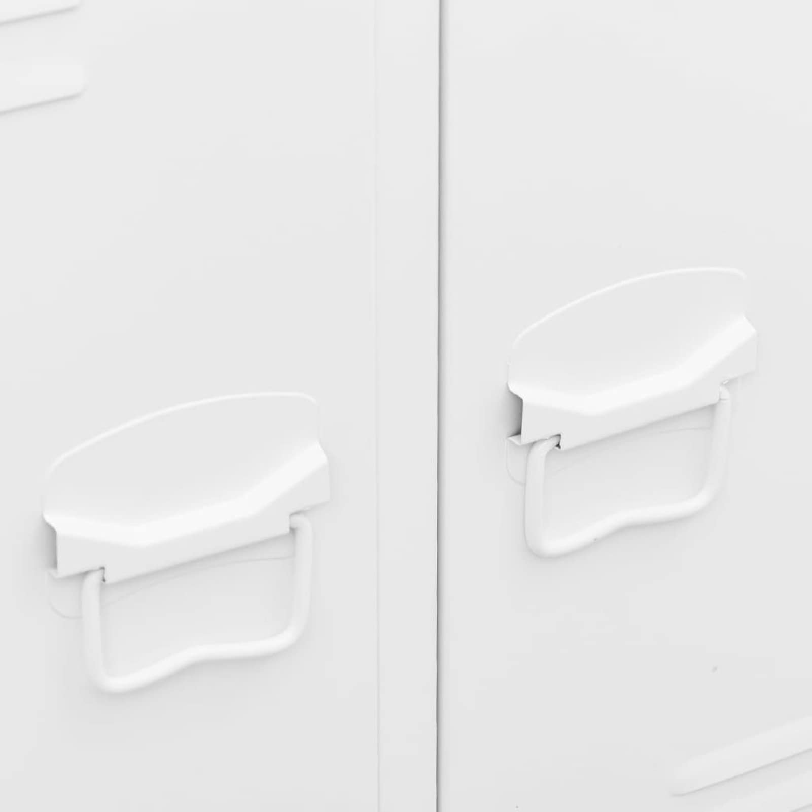 Armadio Industriale Bianco 67x35x107 cm in Acciaio,Mobili,Armadietti e portaoggetti,Armadi(SPU:339611)