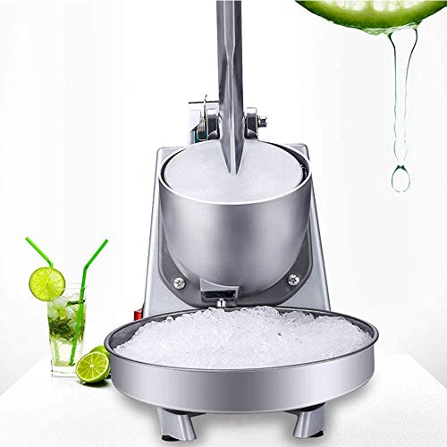 HnF Elektrische Doppelklingen-Eismaschine, Haushalts- und gewerbliche 250-W-Edelstahl-Eistüte-Eismaschine, leicht zu… – Bild 6