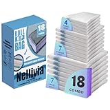 18 Pack Compression Bags for Travel, Roll Up Space Saver Bags for Clothes Storage, Compact Packing travel organizer for Luggage, Suitcase, Backpack, Vacuum Storage No Pump Needed
