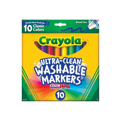 Image of Crayola Broad Line Markers 10ct