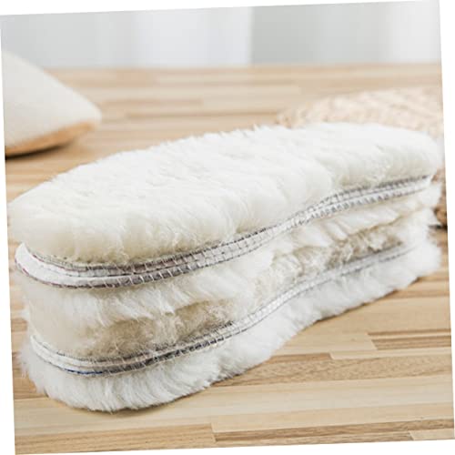 5 pares de plantillas de forro polar para zapatos de invierno miniatura 5