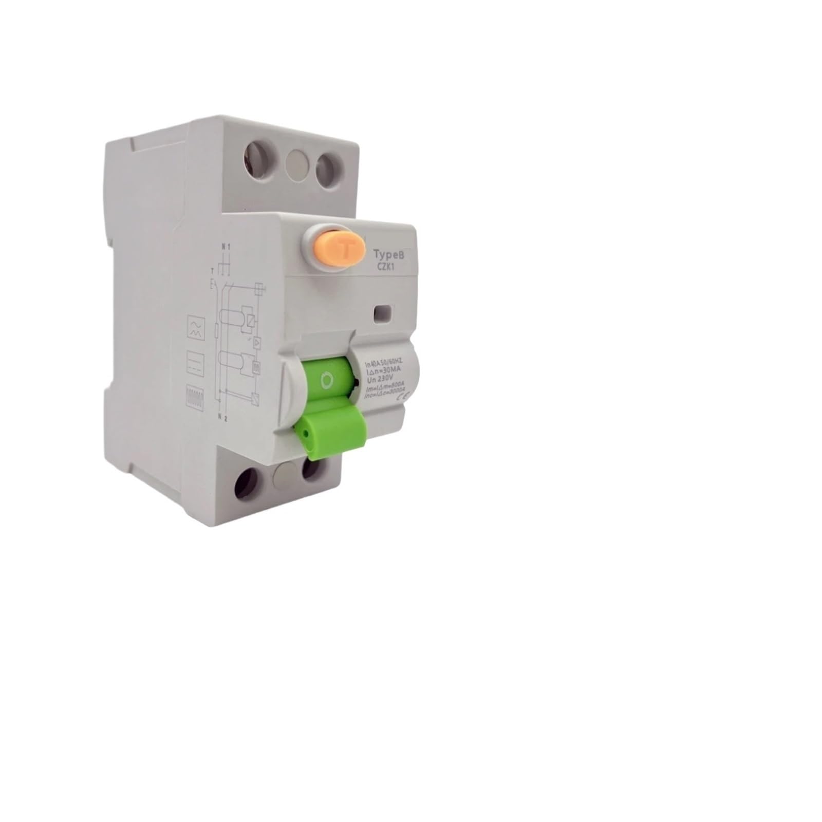 Disjoncteur différentiel type B 2P 40A 300mA pour chargeur VE - 7