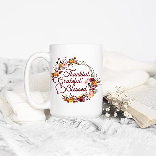 Taza cerámica multicolor inspiracional 15oz miniatura 3