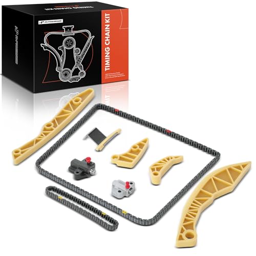 A-Premium 9-PC Engine Timing Chain Kit with Tensioner & Guide & Damper Compatible with Dodge Dart 2013 2014 2015 2016, 2.0L