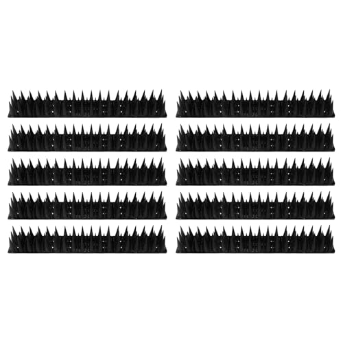 Duroecsain Puntas Antipájaros, Puntas para Pájaros - Anti-Pájaros, Puntas de Protección contra Pájaros, Puntas de Palomas al aire libre | Dispositivo de Control de Pájaros, Puntas antirrobo