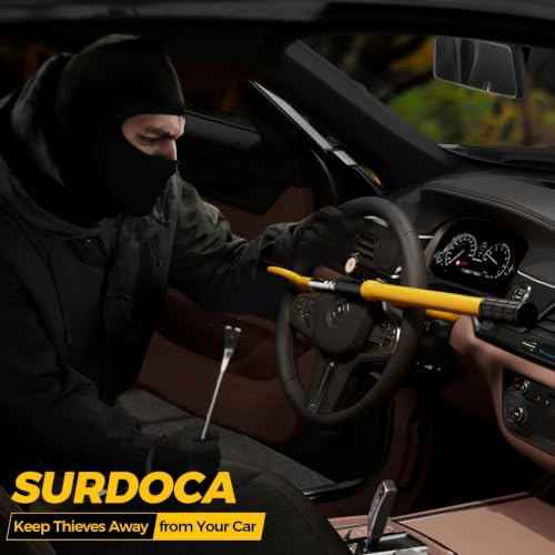SURDOCA Upgraded Steering Wheel Lock