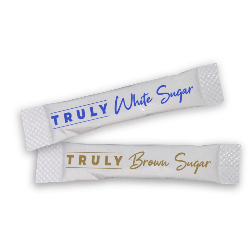 Buy TrulyWhite & Brown Individual Sugar Sticks Filled with 3gram