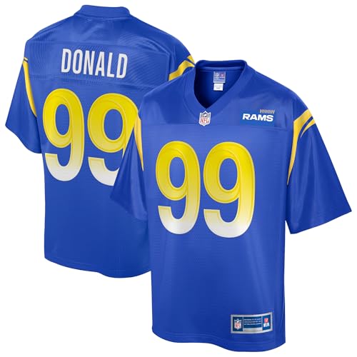 Men's Aaron Donald Royal Los Angeles Rams Pro Line Jersey