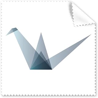 Origa Crane Geometric Shape Cleaning Cloth Phone Screen Glasses Cleaner 5pcs