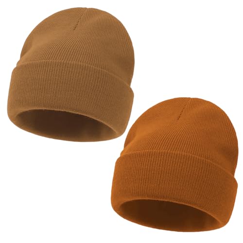 Image of ZOORON Kids Beanie Boys Girls Beanies Children Winter Hats Children Knit Warm Caps Kids Soft Beanie Cap