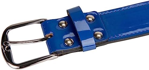 Cintur?n Deportivo De Charol Champro Azul Marino Para Adultos Talla Extra Grande~p123476668
