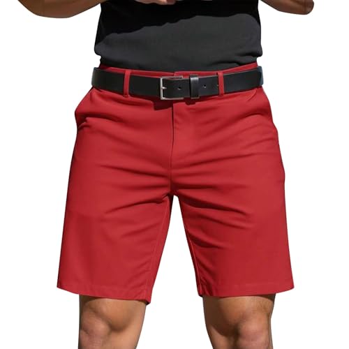 Short de golf pour homme avec devant plat et entrejambe de...