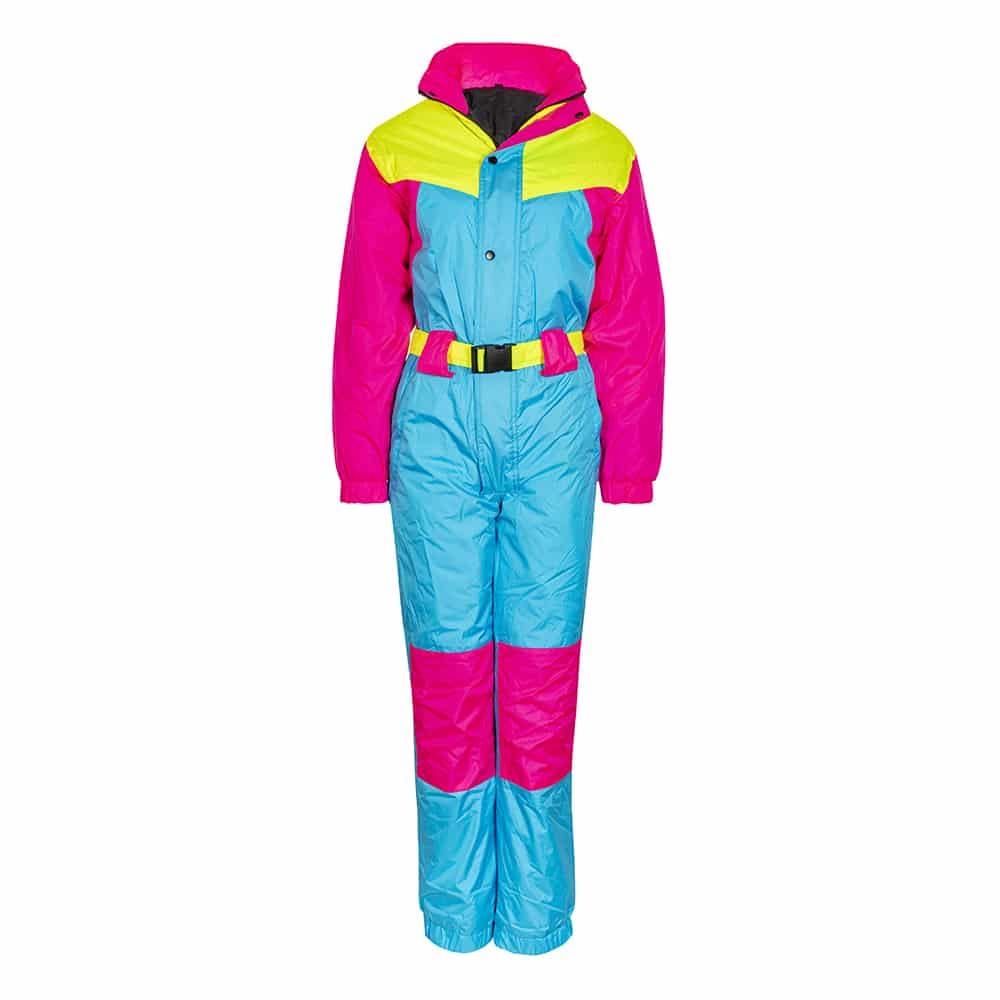 80's Skianzug - Unisex Retro-Ski-Outfit - Wind- und wasserdicht - Perfekt für Après-Ski - Erhältlich in den Größen S bis XXL