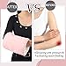 Threehoney Baby Feeding Arm Pillow Breastfeeding Bottle Nursing Cozy Cradle Pillow for Newborn Soft Double Sided Muslin Cotton Head Support Comfortable Feeding for Mom(Pink,Simple)