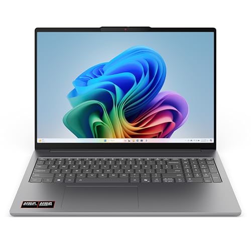 Image of Lenovo IdeaPad Slim 5a - 2026-16 inch IPS WUXGA Display - 16GB Memory - 512GB Storage - AMD Ryzen AI 7 445 - Luna Grey