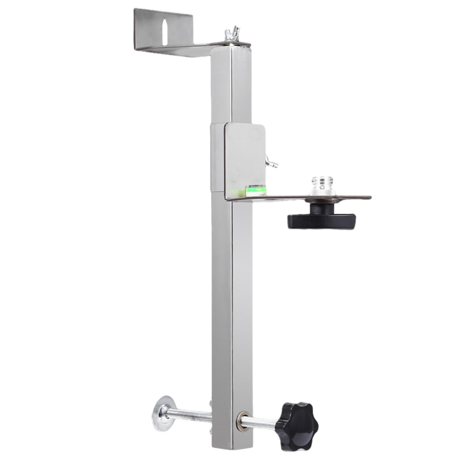 Support de niveau au plafond abaissé et fixation murale amovible pour outil de chantier