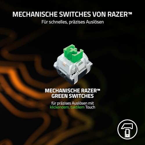 Havit Gaming Tastatur Razer BlackWidow V3 mit Green Switch