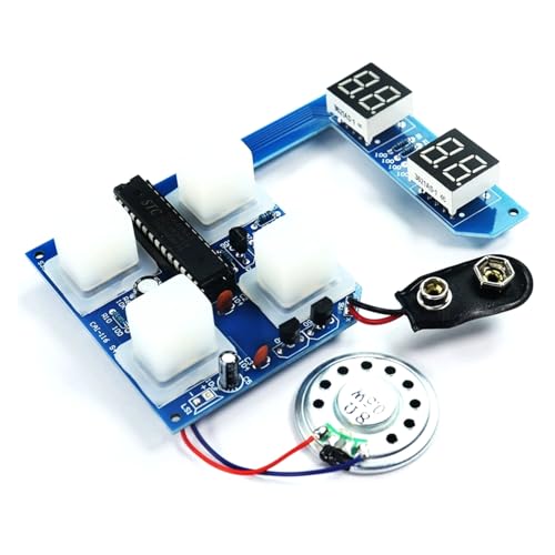 Kit de soldadura de semáforo DIY MCS-51 para aprendizaje de electrónica 7