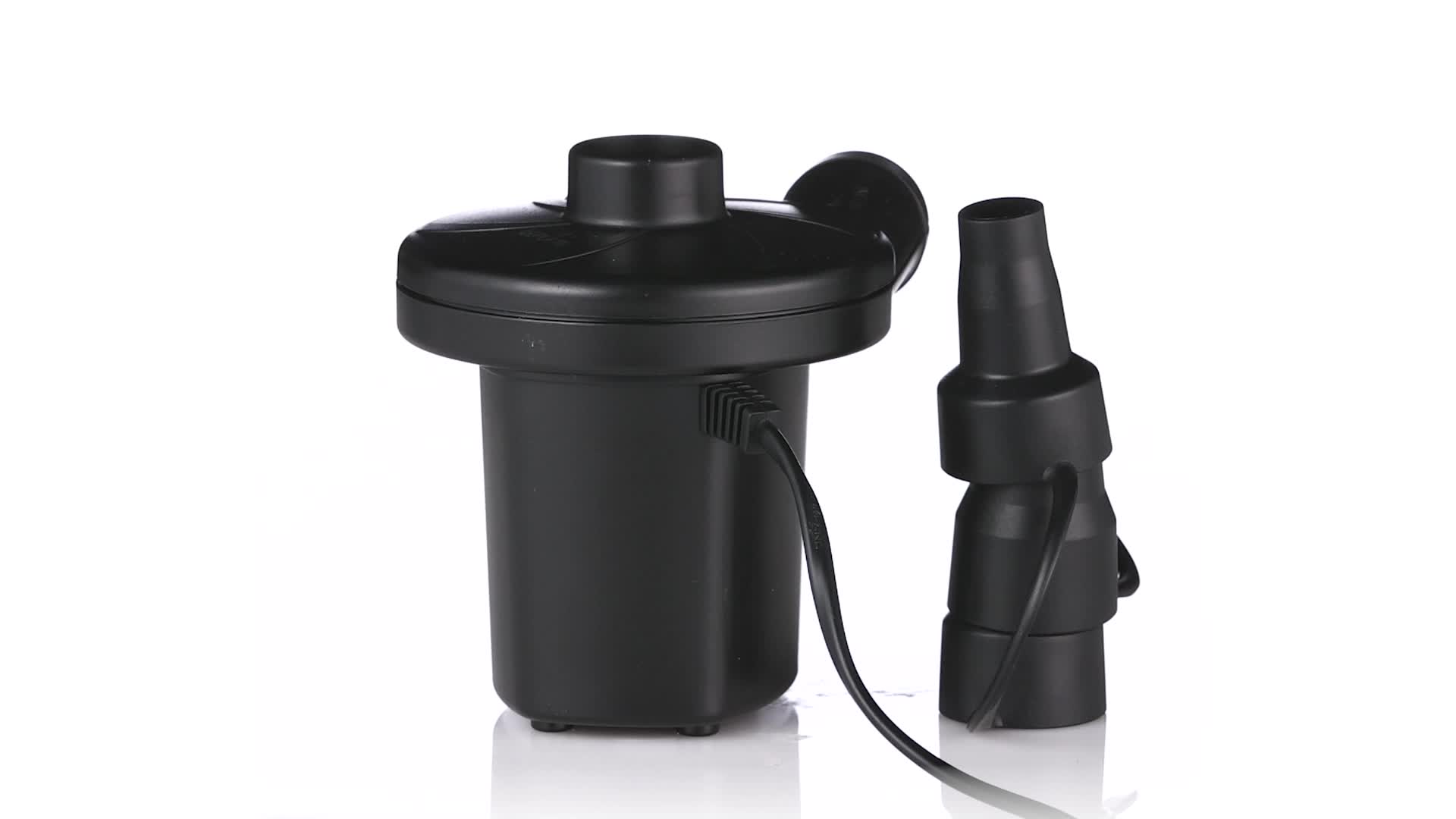 Pompe à Pied Gonflable Portable - Avec 3 Adaptateurs, Pour Matelas, Kayak, Ballons - Camping, Plein Air