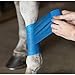 Dura-Tech Vet Flex Blue Bandage First Aid Wrap | for Horses, Dogs and Others | Self-Adhesive Cohesive Tape | 4” Wide and 5 Yards of Length | Package of 18 Rolls