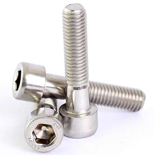 Preisvergleich Produktbild Bolt Base 8mm A2 Edelstahl Innensechskantschrauben Sechskantkopf M8 X 50 - 30
