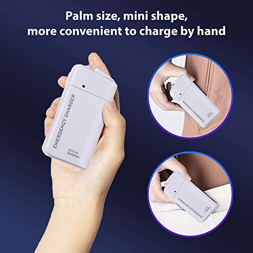 Cargador portátil para baterías AA para Sony Xperia Z1 miniatura 6