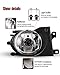 AUTOWIKI Fog Lights For 2001-2003 BMW 5 Series E39 (w/o M-Technik Sport Pkg) OEM Replacement Fog Lamps 2PCS With Clear Lens