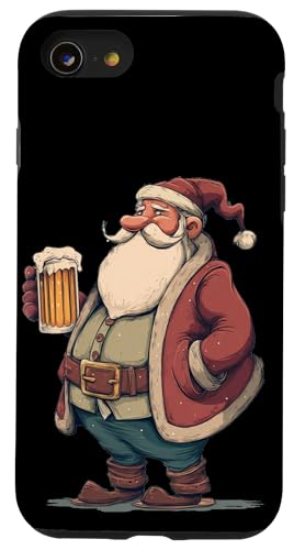 �f�G�ȃN���X�}�X�̎d���̂��߂̃r�[���Ƒf���炵���T���^�B �X�}�z�P�[�X iPhone SE (2020) / 7 / 8 �p