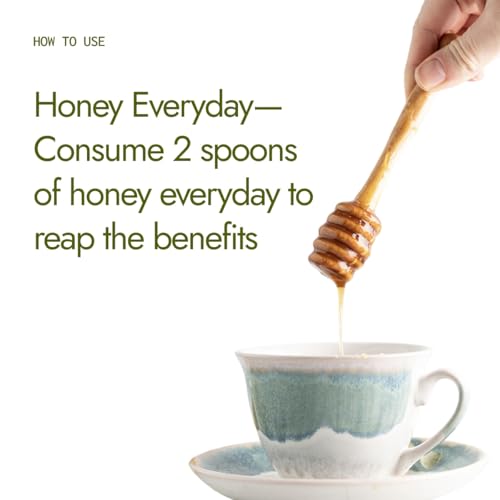 Image of Kapiva Organic Honey 500gm | NMR tested | Unprocessed & Unpasteurized Honey |100% Raw Pure & Natural | Strengthens Immunity | 0% Added Sugar No Preservatives