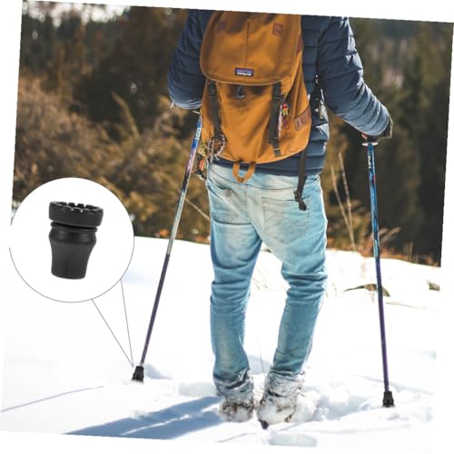 Embout de randonnée antidérapant avec pointe de canne de trekking - 4