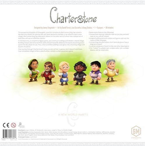Charterstone Stonemaier Games Juego de Mesa Estrategia miniatura 2