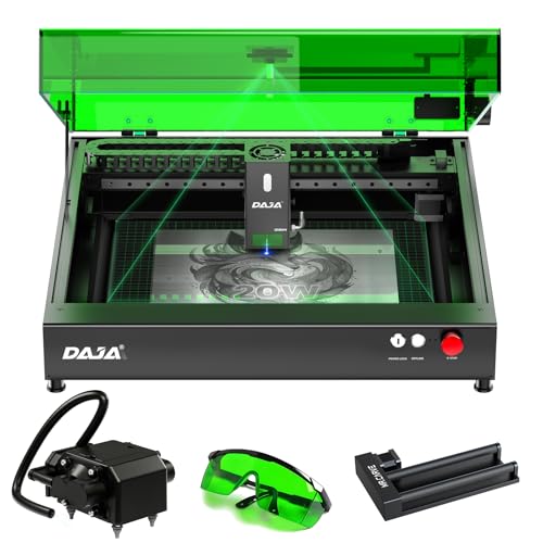 DAJA A8 20W Laser Engraver with Air Assist