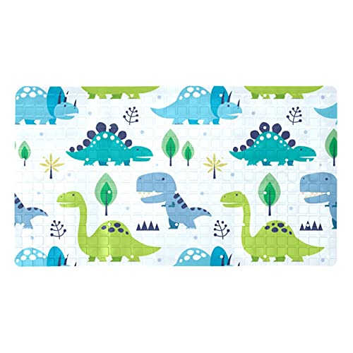 Tapis de bain antidérapant lavable machine avec ventouses de douche - 2