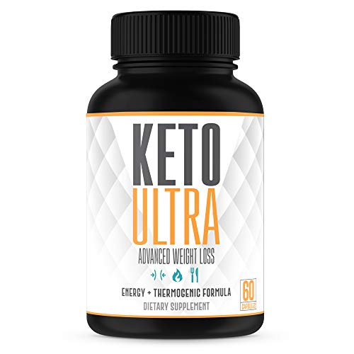 Keto Ultra â€“ Powerful Keto Diet Pills â€“â€“ Supports Weight Loss, Fat Burn, Energy & Focus â€“ Built for The Keto Diet â€“ Great for Keto Beginners â€“ 1 Month â€“ Made in The USA