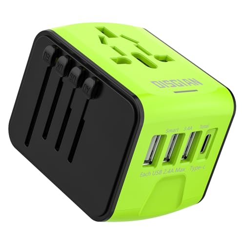 Travel Adapter, Universal International Power Adapter with 3USB P...