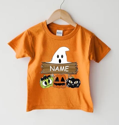 Rising Destiny Kids Custom Halloween Shirt, Personalized Halloween Name Shirt, Name Kids Shirt, Boys Halloween Shirt, Custom Halloween Toddler Shirt3