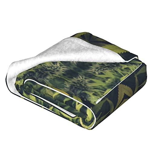 Couverture en peluche douce pour camping, voyage et canapé - 4